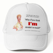 whydythink Hat, claude caricature