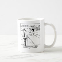 Why's the Doctor's Signature Legible? Coffee Mugs