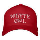 Whyte Owl red Flexfit cap Baseball Cap