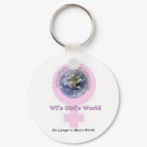 WI Girls World Keychain by wigirlskissing WI Girls World Keychain