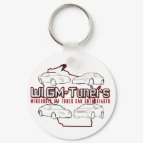 WI GM-Tuners Keychain by boltzdesignz WI GM-Tuners Keychain