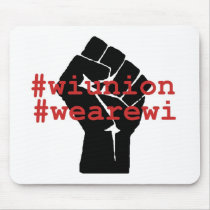 WI Union We Are WI Mousepad
