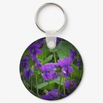 WI Wood Violet Spotlight Keychain by Sandyspider WI Wood Violet Spotlight Keychain