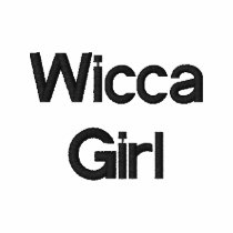 Wicca Girl embroidered shirts by FourTowers Wicca Girl embroidered shirts