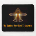 Wicca Goddess Magic Mousepad by quidicane Wicca Goddess Magic Mousepad