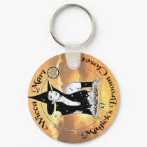 Wicca-Mart Logo Key Chain keychains by Wicca_Mart Wicca-Mart Logo Key Chain keychains