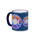 Wicca Pagan Pentagram Triple Goddess Cup Mug by quidicane Wicca Pagan Pentagram Triple Goddess Cup Mug