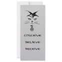 Wiccan Cat Book Mark rack cards by Singletree3 Wiccan Cat Book Mark rack cards
