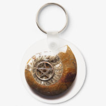 Wiccan Mystic Spiral Keychain