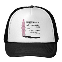 Wiccan Rede Ancient Goddess Trucker Hat