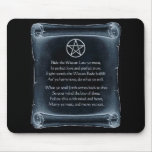 Wiccan Rede Mousepad