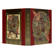 Wiccan Wheel of the Year 1" Avery Binder