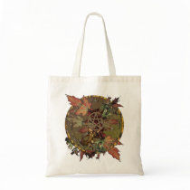Wiccan Wheel with Pentagram bags by WitchysCauldron Wiccan Wheel with Pentagram bags