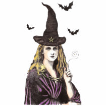 Wiccan Witch photo sculpture