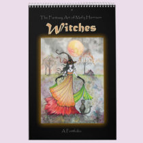 Wiccan Witch Portfolio Book by Molly Harrison calendars