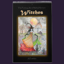 Wiccan Witch Portfolio Book by Molly Harrison calendars