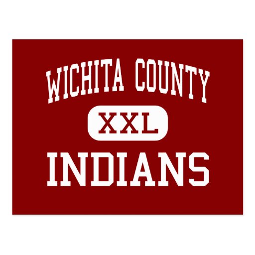 Wichita County - Indians - High - Leoti Kansas Post Card
