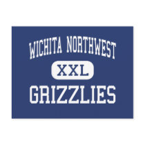 Wichita Northwest - Grizzlies - High - Wichita postcards by customteamsportswear Wichita Northwest - Grizzlies - High - Wichita postcards