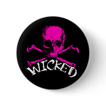 Wicked $6.95 Collectible Art Button