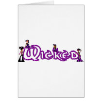 WICKED GREETING CARD