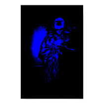 Wicked Clown Blue posters