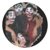 WICKED CLOWNS WC stickers