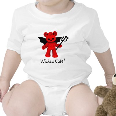 Wicked Cute Teddy Bear Baby  by mariannegilliand