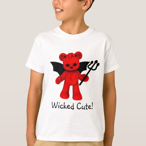 evil teddy bear t shirt