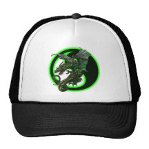 Wicked Dragon Design Mesh Hat