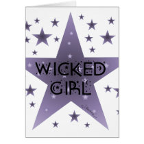 Wicked Girl cards