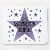 Wicked Girl mousepads