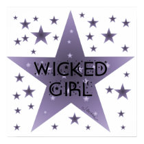 Wicked Girl posters