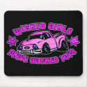 Wicked Girls Black mousepads by TheFamousLabel Wicked Girls Black mousepads