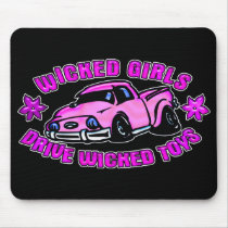 Wicked Girls Black mousepads