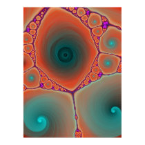 Wicked Glow Fractal 16 posters
