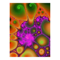 Wicked Glow Fractal 2 posters