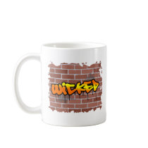 wicked graffiti design mugs by doonidesigns wicked graffiti design mugs