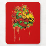wicked heart pad mousepad