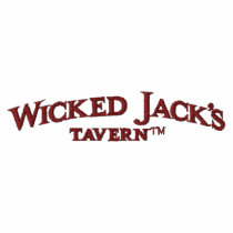 Wicked Jacks Brand Golf Shirt "Stitched" embroidered shirts by WickedJackTavern Wicked Jacks Brand Golf Shirt "Stitched" embroidered shirts