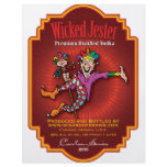 Wicked Jester Vodka flyers