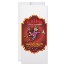 Wicked Jester Vodka Custom Rack Card