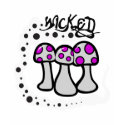 Wicked Mushroom T-Shirt by toxiferous Wicked Mushroom T-Shirt