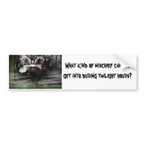 Wicked Night bumper stickers