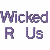 Wicked R Us embroidered shirts