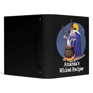 Wicked Recipe Book Binder binder