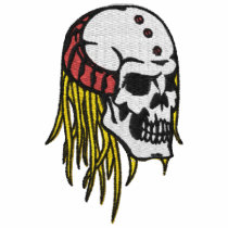 Wicked Skull Embroidered Shirt embroidered shirts