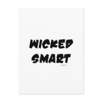 Wicked Smart postcards
