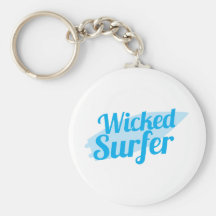 wicked surfer keychain