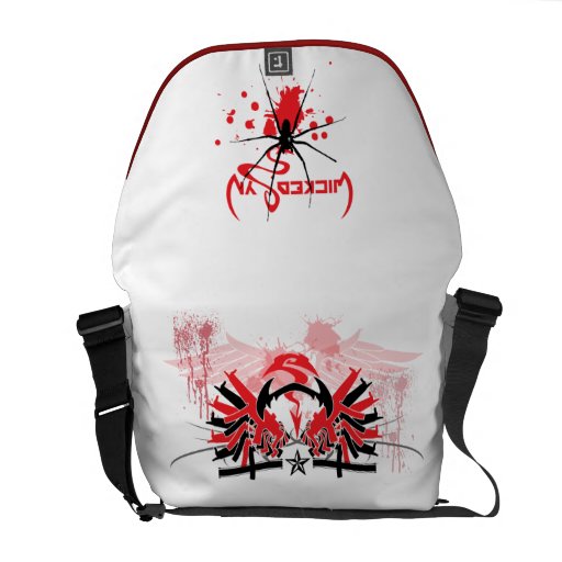 Wicked Syn Spider Courier Bag