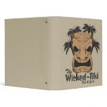 Wicked Tiki Bar School Binder Folder